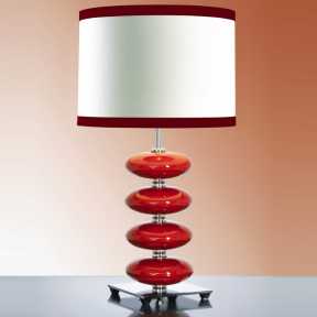 Настольная лампа Luis Collection LUI/ONYX RED
